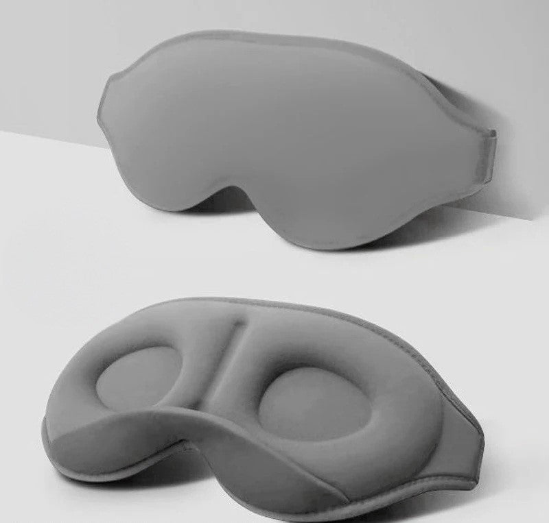 100% Light-Blocking Sleep Mask – Soft, Breathable Eye Mask for Travel and Relaxation - MJ-4U