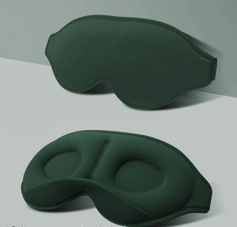 100% Light-Blocking Sleep Mask – Soft, Breathable Eye Mask for Travel and Relaxation - MJ-4U