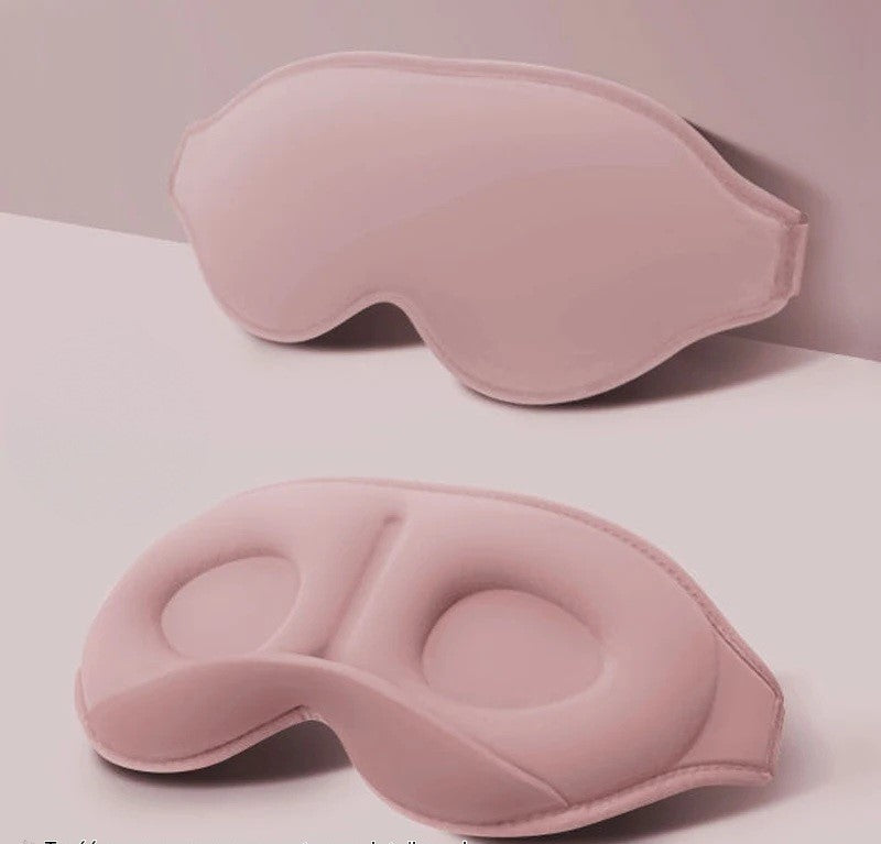 100% Light-Blocking Sleep Mask – Soft, Breathable Eye Mask for Travel and Relaxation - MJ-4U