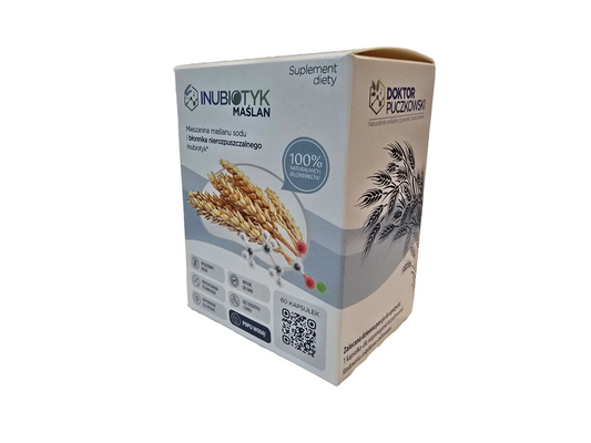 Inubiotyk Butyrate – Plant-Based Capsules with Butyric Acid and Inulin