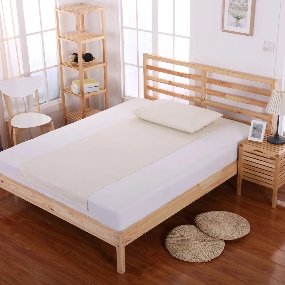 Earthing BedSheet Grounded Gold Connection Beige - many sizes - MJ-4U