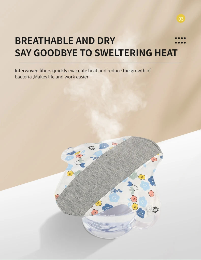 Washable Graphene Menstrual Pads - Reusable & Comfortable Period Relief