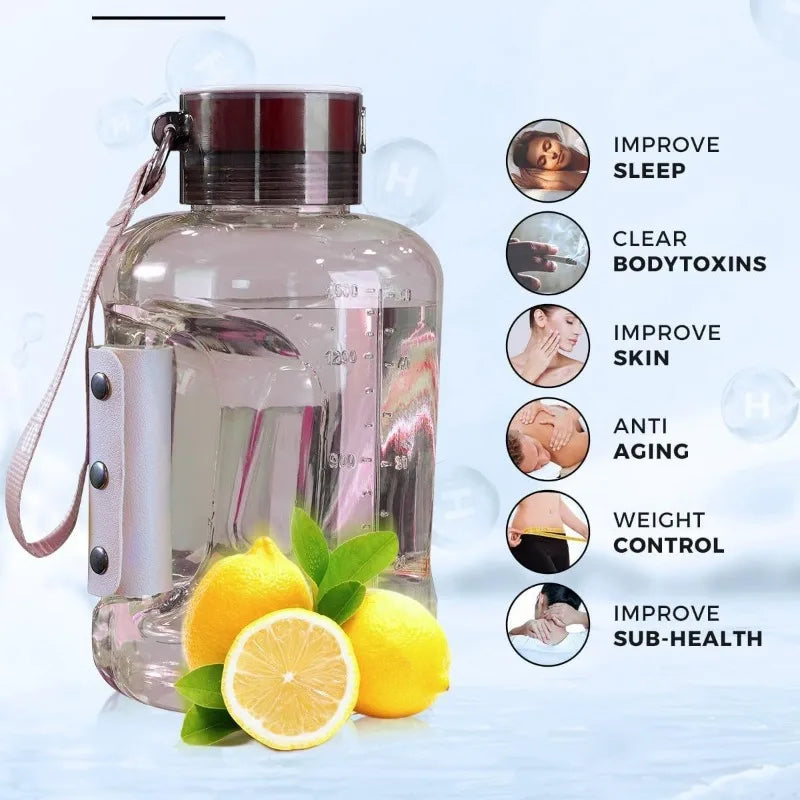 Hydrogen Water Bottle 1.5L – Portable Sports Generator