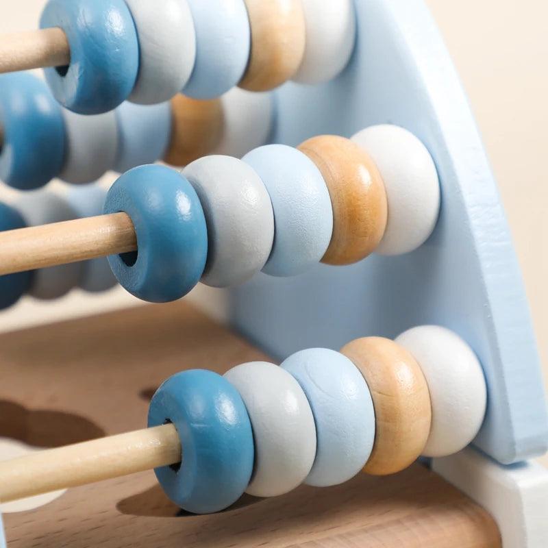 Wooden Rocket Montessori Toys Multifunctional Shape Early Child Education - MJ-4U