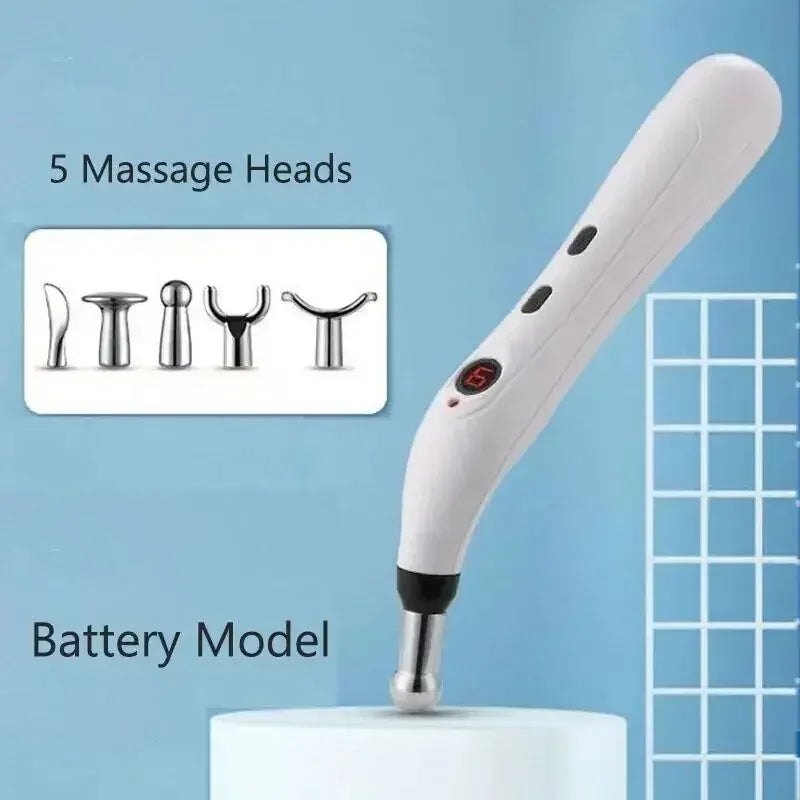5-in-1 Electric Acupuncture Pen – Instant Pain Relief & Meridian Therapy