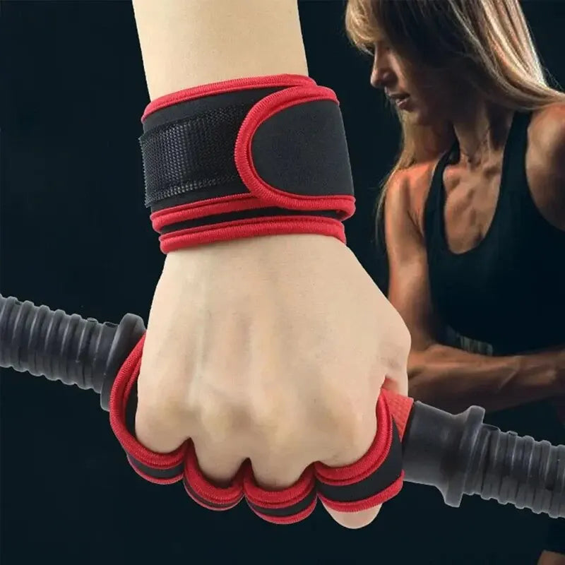 Unisex Weightlifting Gloves – Anti-Slip, Breathable, Adjustable | For Gym, Cycling, Outdoor Training