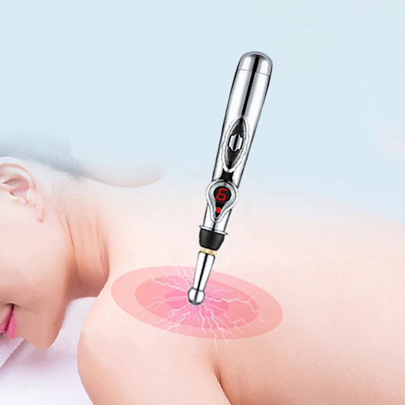 Electronic acupressure pen - Acupoint Massage Pen Multi-Function - MJ-4U