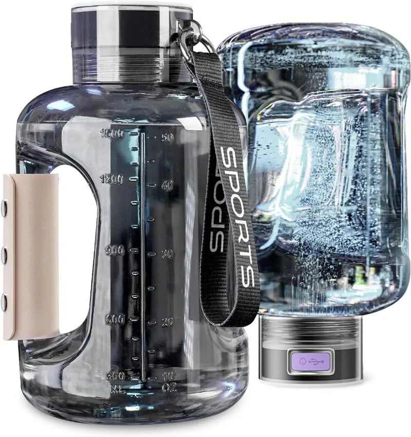 Hydrogen Water Bottle 1.5L – Portable Sports Generator