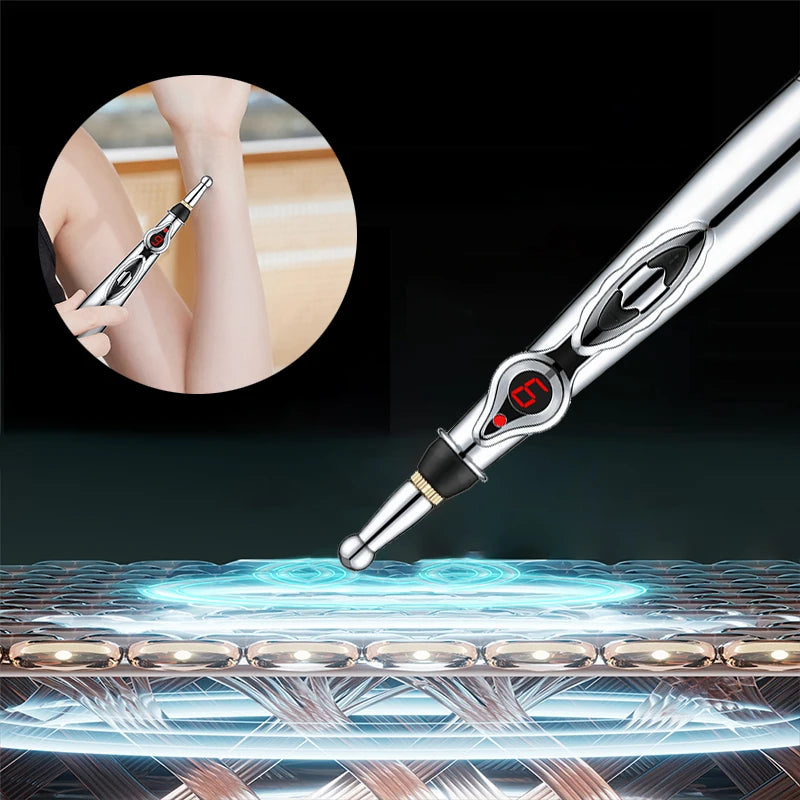 Electronic acupressure pen - Acupoint Massage Pen Multi-Function - MJ-4U