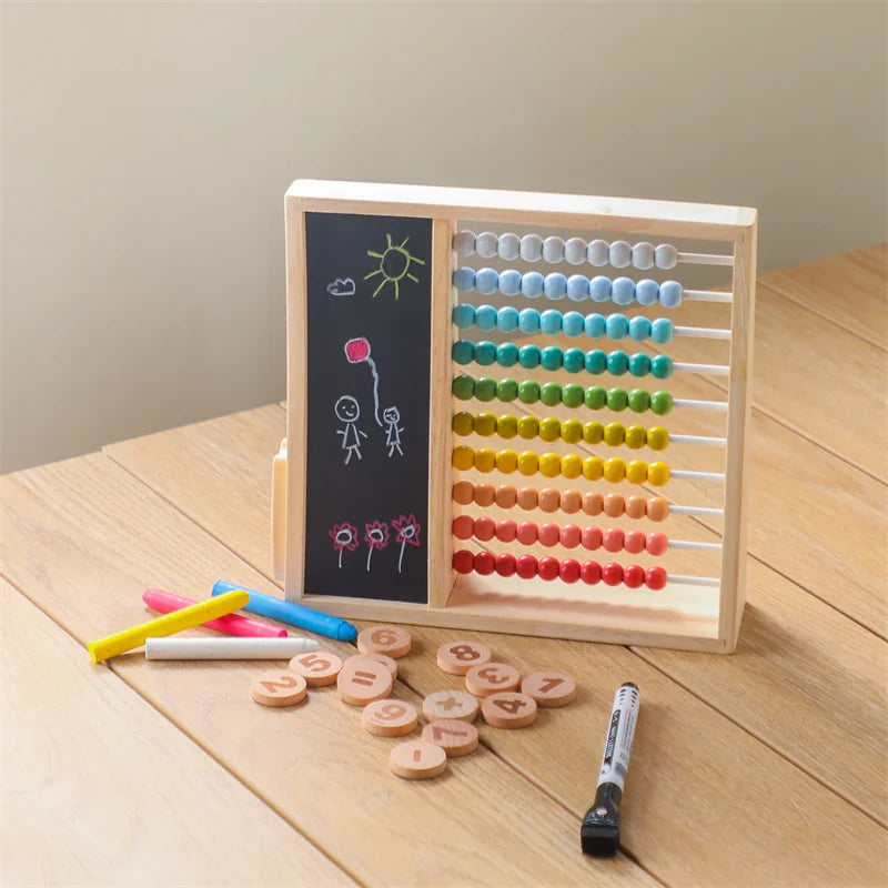 Wooden Rocket Montessori Toys Multifunctional Shape Early Child Education