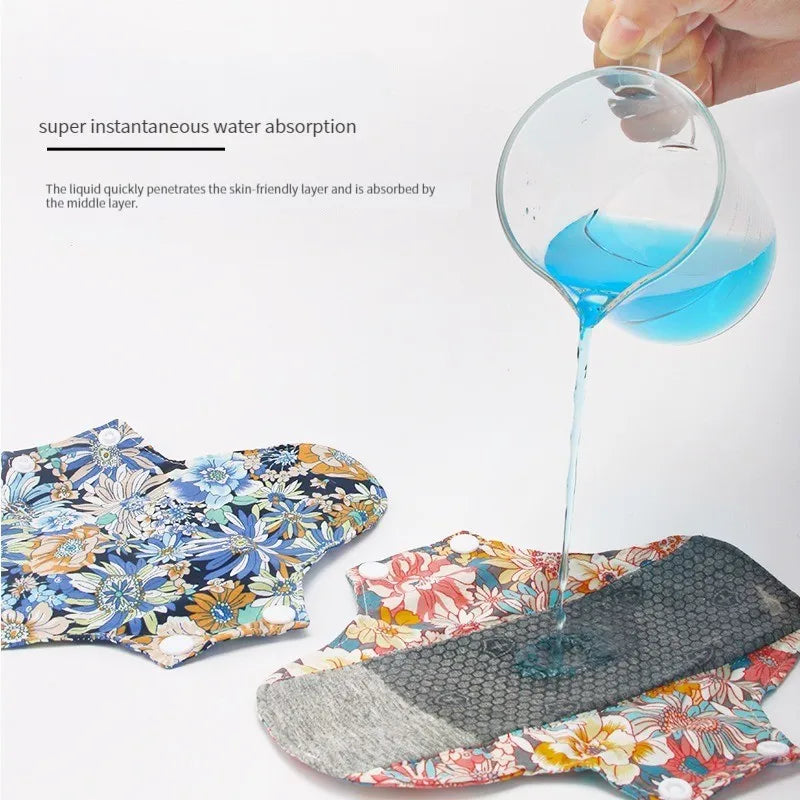 Washable Graphene Menstrual Pads - Reusable & Comfortable Period Relief