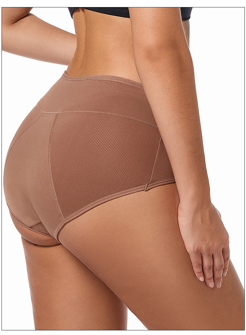 3-Layer Women's Period Panties - Leakproof Menstrual Underwear Size XS - XXL - MJ-4U