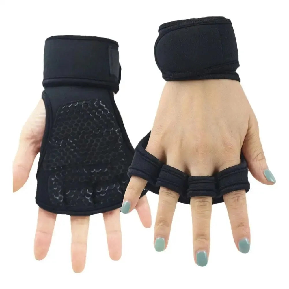 Unisex Weightlifting Gloves – Anti-Slip, Breathable, Adjustable | For Gym, Cycling, Outdoor Training