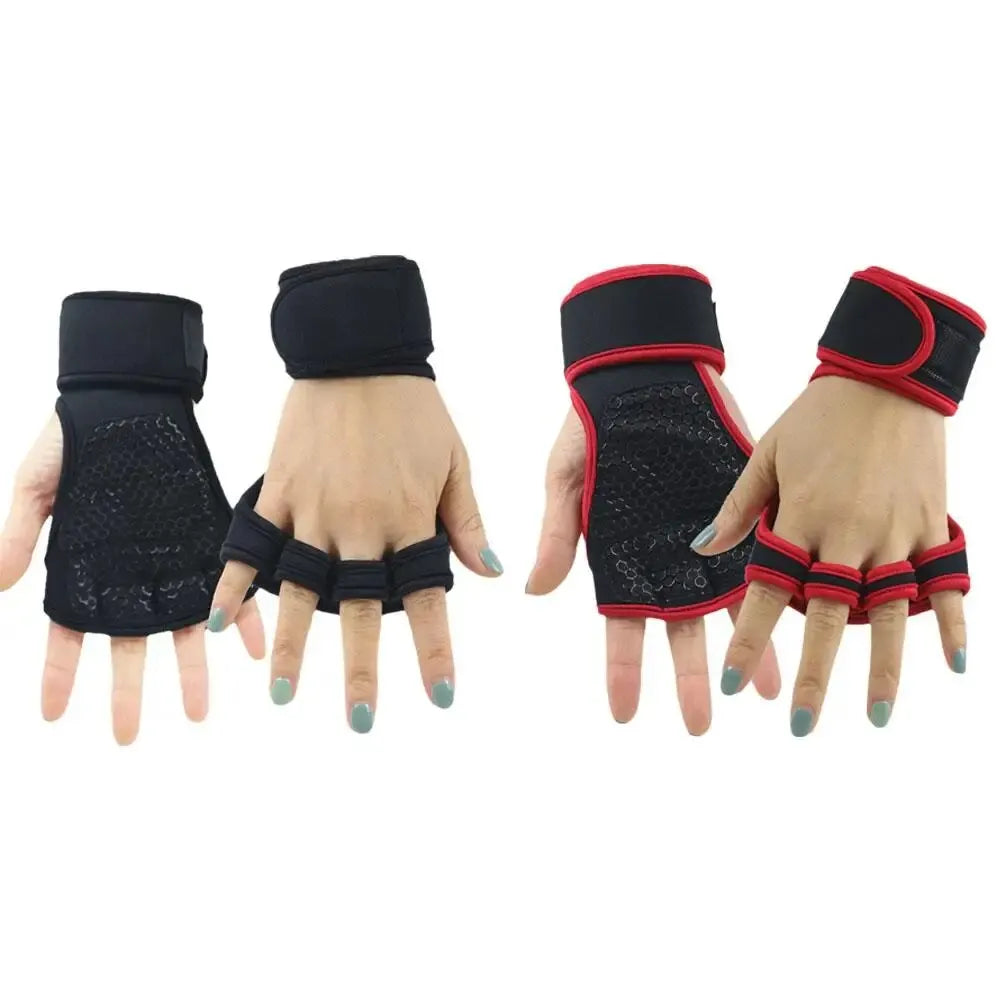 Unisex Weightlifting Gloves – Anti-Slip, Breathable, Adjustable | For Gym, Cycling, Outdoor Training
