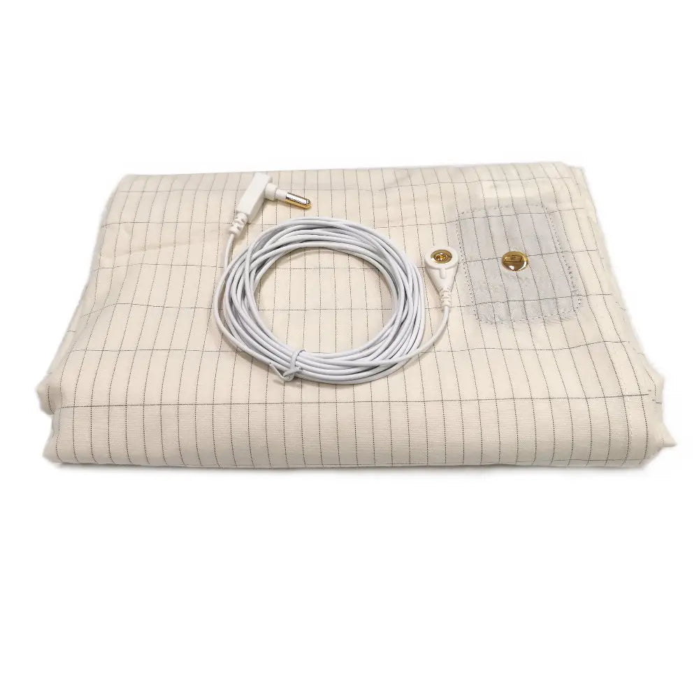 Earthing BedSheet Grounded Gold Connection Beige - many sizes - MJ-4U