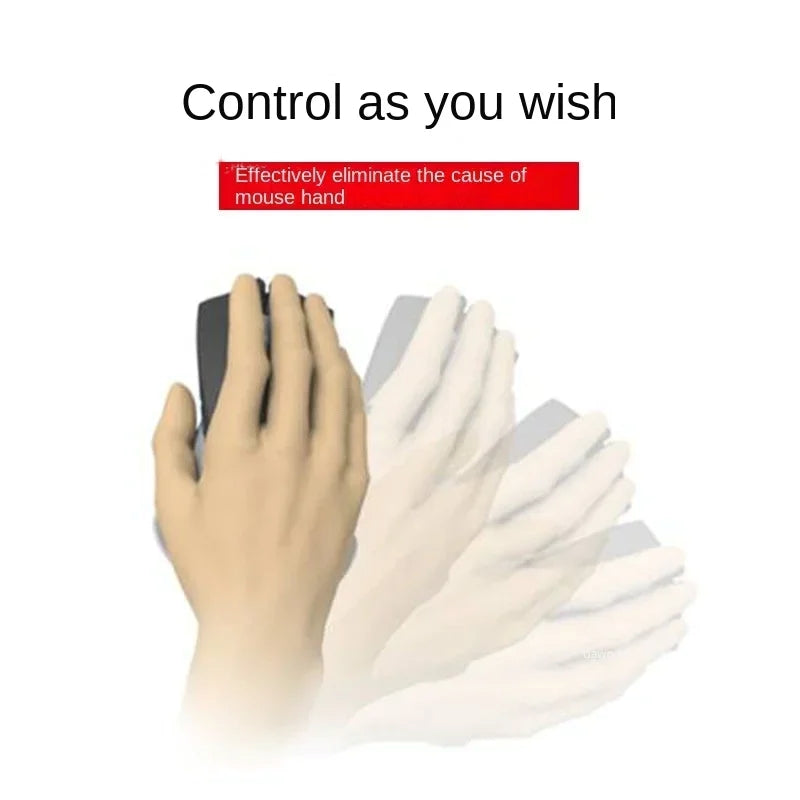 Ergonomic mouse pad with silicone gel - Comfort and support for your wrist for Office Gaming PC - MJ-4U