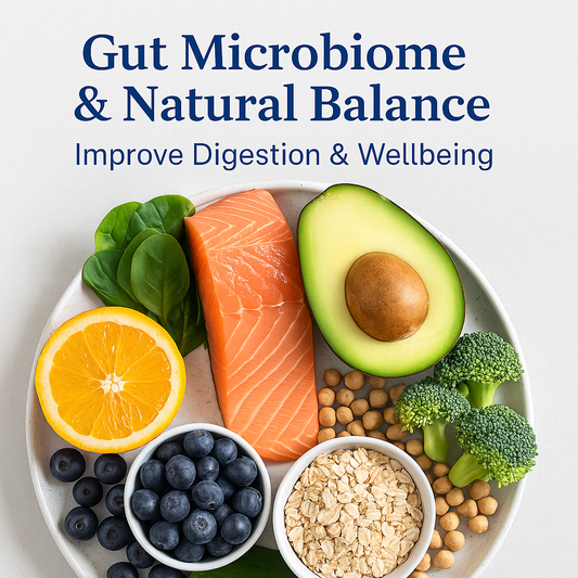 gut microbiome natural balance healthy foods MJ-4U