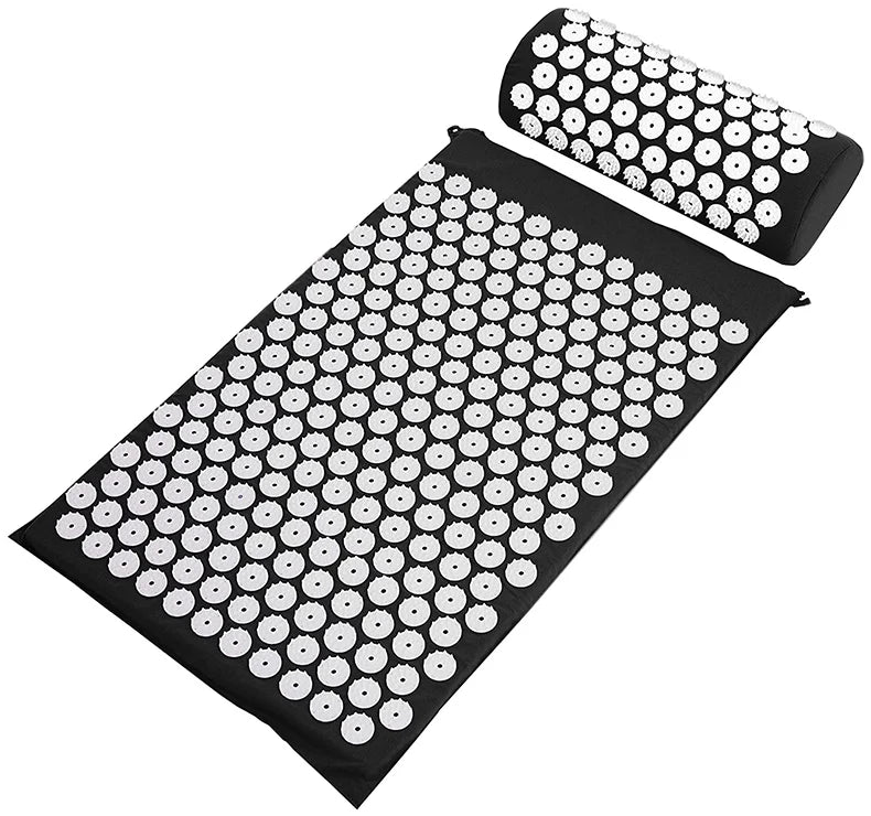 Eco Friendly Acupressure Points Sensi Massage Mat Pillow Set