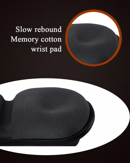 Memory Foam Healthy Mouse Pad Support Wrist Rest Mat