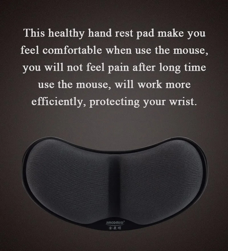 Memory Foam Healthy Mouse Pad Support Wrist Rest Mat