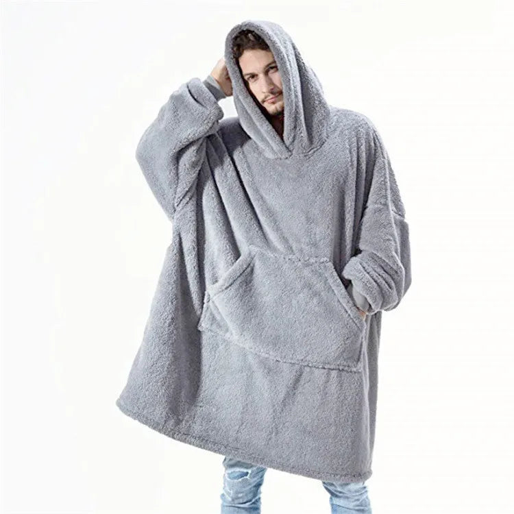 Blanket With Sleeves Oversize Women Hoody Sweatshirts One Size Many Colours