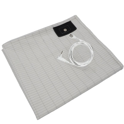 Anti-static Grounding Mat Earthing Fitted Bedsheet 5% Silver Fiber Conductive Organic Grounding