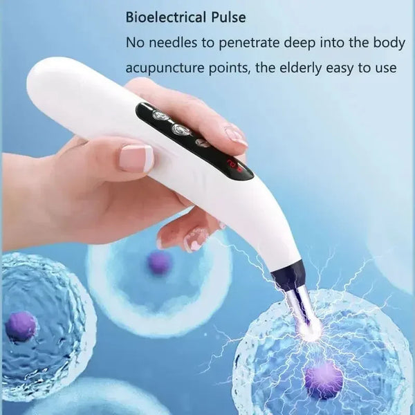 5-in-1 Electric Acupuncture Pen – Instant Pain Relief & Meridian Therapy - MJ-4U