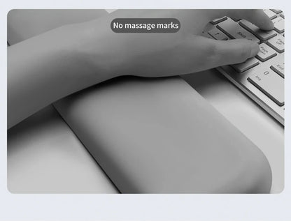 Ergonomic Wrist Support Mouse & Keyboard Pad – Silicone with Massage Texture | For PC, Laptop, Gaming, Office