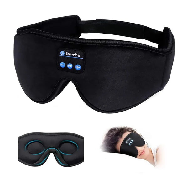 Bluetooth Sleeping Headphones Eye Mask – Comfort, Sound, and Relaxation in One - MJ-4U